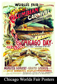 Chicago World's Fair Posters